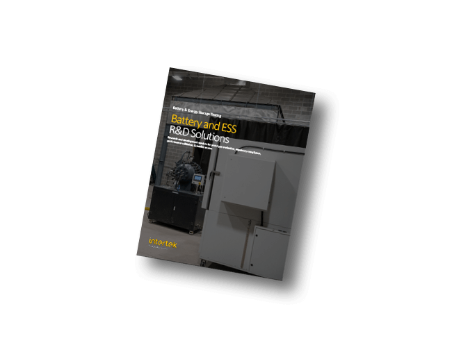 Battery and ESS R&D Solutions | Fact Sheet