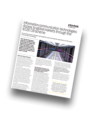 CB Scheme for ICT Equipment | Fact Sheet