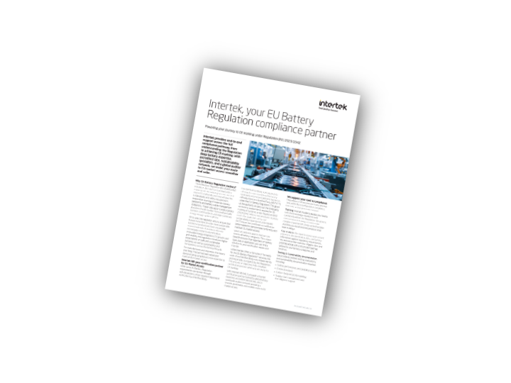 Preview of Intertek factsheet